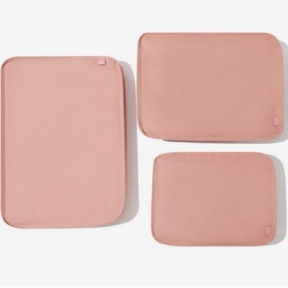 HANKY PANKY Set of 3 Packing Cubes in Pink/Rose NWT - Picture 2 of 7